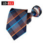 Pre-tied Necktie For Men Women Paisley Style Zipper Tie Plaid Stripes Jacquard Classic 8cm Business Tie Men Wedding Accessories