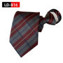 Pre-tied Necktie For Men Women Paisley Style Zipper Tie Plaid Stripes Jacquard Classic 8cm Business Tie Men Wedding Accessories