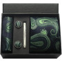 100 Silk Necktie Paisley Floral Mens Tie Top Quality Business Tie Pocket Square Tie Clip Cufflinks Set Classic For Men Gift Box