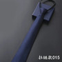 8CM Men's Business Dress Zipper Tie Groom Wedding Blue Stripe Korean Black Lazy Tie Pull