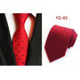 New Design Fashion Necktie Orange White Blue Polka Dot Ties for Man Business Wedding Formal NeckTie 8cm Silk Dress Gift Gravata
