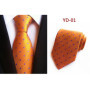 New Design Fashion Necktie Orange White Blue Polka Dot Ties for Man Business Wedding Formal NeckTie 8cm Silk Dress Gift Gravata