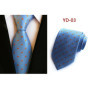 New Design Fashion Necktie Orange White Blue Polka Dot Ties for Man Business Wedding Formal NeckTie 8cm Silk Dress Gift Gravata