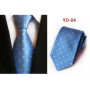 New Design Fashion Necktie Orange White Blue Polka Dot Ties for Man Business Wedding Formal NeckTie 8cm Silk Dress Gift Gravata