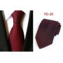 New Design Fashion Necktie Orange White Blue Polka Dot Ties for Man Business Wedding Formal NeckTie 8cm Silk Dress Gift Gravata