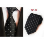 New Design Fashion Necktie Orange White Blue Polka Dot Ties for Man Business Wedding Formal NeckTie 8cm Silk Dress Gift Gravata