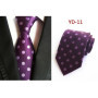 New Design Fashion Necktie Orange White Blue Polka Dot Ties for Man Business Wedding Formal NeckTie 8cm Silk Dress Gift Gravata