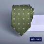 green tie for man 7cm cravatta uomo elegante Men's luxury ties corbata Floral Print necktie Wedding Accessories Neckties