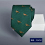 green tie for man 7cm cravatta uomo elegante Men's luxury ties corbata Floral Print necktie Wedding Accessories Neckties