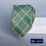 green tie for man 7cm cravatta uomo elegante Men's luxury ties corbata Floral Print necktie Wedding Accessories Neckties