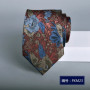 green tie for man 7cm cravatta uomo elegante Men's luxury ties corbata Floral Print necktie Wedding Accessories Neckties