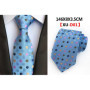 Fashion 8cm Floral Mens Tie Green Yellow Plaid Paisley Jacquard Weave Necktie Suit Business Wedding Neck Ties Accessories