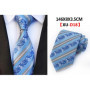 Fashion 8cm Floral Mens Tie Green Yellow Plaid Paisley Jacquard Weave Necktie Suit Business Wedding Neck Ties Accessories