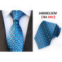Fashion 8cm Floral Mens Tie Green Yellow Plaid Paisley Jacquard Weave Necktie Suit Business Wedding Neck Ties Accessories