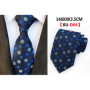 Fashion 8cm Floral Mens Tie Green Yellow Plaid Paisley Jacquard Weave Necktie Suit Business Wedding Neck Ties Accessories