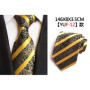 Fashion 8cm Floral Mens Tie Green Yellow Plaid Paisley Jacquard Weave Necktie Suit Business Wedding Neck Ties Accessories