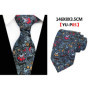 Fashion 8cm Floral Mens Tie Green Yellow Plaid Paisley Jacquard Weave Necktie Suit Business Wedding Neck Ties Accessories
