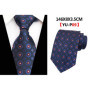 Fashion 8cm Floral Mens Tie Green Yellow Plaid Paisley Jacquard Weave Necktie Suit Business Wedding Neck Ties Accessories