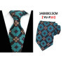 Fashion 8cm Floral Mens Tie Green Yellow Plaid Paisley Jacquard Weave Necktie Suit Business Wedding Neck Ties Accessories