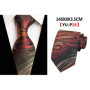 Fashion 8cm Floral Mens Tie Green Yellow Plaid Paisley Jacquard Weave Necktie Suit Business Wedding Neck Ties Accessories