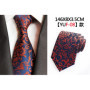 Fashion 8cm Floral Mens Tie Green Yellow Plaid Paisley Jacquard Weave Necktie Suit Business Wedding Neck Ties Accessories