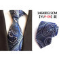 Fashion 8cm Floral Mens Tie Green Yellow Plaid Paisley Jacquard Weave Necktie Suit Business Wedding Neck Ties Accessories