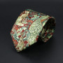 Vintage Digital Printed Men Ties Floral Elk Forest Pattern Soft 8cm Retro Necktie For Casual Party Suit Shirt Cravat Accessory