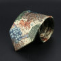 Vintage Digital Printed Men Ties Floral Elk Forest Pattern Soft 8cm Retro Necktie For Casual Party Suit Shirt Cravat Accessory