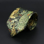 Vintage Digital Printed Men Ties Floral Elk Forest Pattern Soft 8cm Retro Necktie For Casual Party Suit Shirt Cravat Accessory