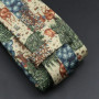Vintage Digital Printed Men Ties Floral Elk Forest Pattern Soft 8cm Retro Necktie For Casual Party Suit Shirt Cravat Accessory