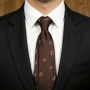 8cm 2026 New Man Retro Striped Neck Ties For Men Clssic Casual Luxury Polyester Soft Neckties Wedding Groom Shirts Accessorries