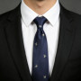 8cm 2026 New Man Retro Striped Neck Ties For Men Clssic Casual Luxury Polyester Soft Neckties Wedding Groom Shirts Accessorries