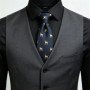7cm New Men Navy Green Neck Ties For Man Jacquard Floral Paisley Neckties Business Korean Casual Wedding Tie Cravat Accessorries