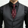 7cm New Men Navy Green Neck Ties For Man Jacquard Floral Paisley Neckties Business Korean Casual Wedding Tie Cravat Accessorries