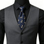 7cm New Men Navy Green Neck Ties For Man Jacquard Floral Paisley Neckties Business Korean Casual Wedding Tie Cravat Accessorries