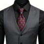 7cm New Men Navy Green Neck Ties For Man Jacquard Floral Paisley Neckties Business Korean Casual Wedding Tie Cravat Accessorries