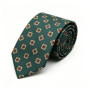 7cm New Men Navy Green Neck Ties For Man Jacquard Floral Paisley Neckties Business Korean Casual Wedding Tie Cravat Accessorries
