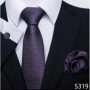Hot Sale Brand Fashion 8 cm Tie Pocket Squares Set Necktie Men Suit Accessories Green Floral Wedding Gravatas Fit Formal Party