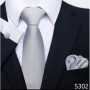 Hot Sale Brand Fashion 8 cm Tie Pocket Squares Set Necktie Men Suit Accessories Green Floral Wedding Gravatas Fit Formal Party
