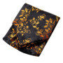 Hi-Tie Brand Silk Mens Ascot Hanky Cufflinks Set Jacquard Paisley Floral Vintage Cravat Tie Wholesale for Male Wedding Business