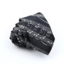 Musical Men's Skinny Tie Design Colorful Notes Printed Piano Key Smile Guitar Polyester 5cm Width Necktie Party Gift Accessory