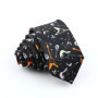 Musical Men's Skinny Tie Design Colorful Notes Printed Piano Key Smile Guitar Polyester 5cm Width Necktie Party Gift Accessory