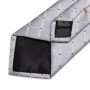 New Sliver Grey Plaid Striped Ties for Men 150cm Business Wedding Neck Tie Pocket Square Cufflinks Party Accessories