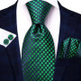 Hi-Tie Solid Hot Pink Mens Fashion Necktie Handkerchief Cufflink for Tuxedo Accessory Classic Luxury Tie for Man Wedding Party
