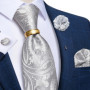 Grey Dot Plaid Striped Paisley Silk Ties for Men Business Wedding Party Men Groom Accessories Cravat Gift for Husband Wholesale