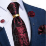 Grey Dot Plaid Striped Paisley Silk Ties for Men Business Wedding Party Men Groom Accessories Cravat Gift for Husband Wholesale