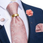 Grey Dot Plaid Striped Paisley Silk Ties for Men Business Wedding Party Men Groom Accessories Cravat Gift for Husband Wholesale