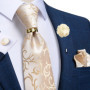 Pruple Red Blue Solid Men's Ties 8cm Wide Silk Neck Tie For Wedding Party Men Accessories Pocket Square Cufflinks Brooch Pin