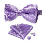 Man Pre-tied Bowtie Classic Wedding Bow Tie for Men Cufflinks Set for Party Striped Knot Butterfly Gift Man's Accessories