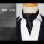 Men Vintage Polka Dot Wedding Formal Cravat Ascot Scrunch Self British style Gentleman Polyester Silk Paisley Neck Tie Luxury